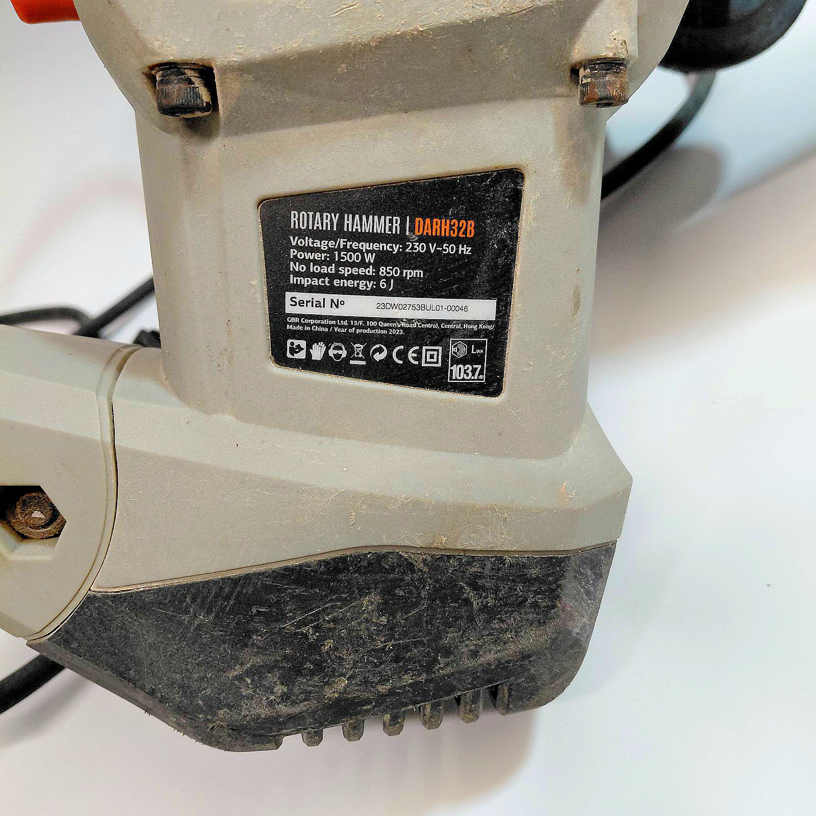 Перфоратор DAEWOO DARH32B – 1500 W, 6 J - Image 5
